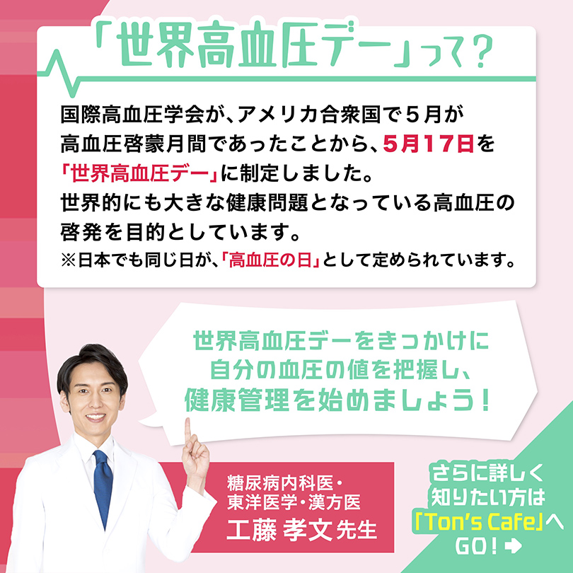 世界高血圧デー　キャンペーン