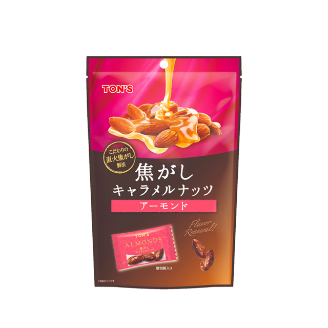 焦がしキャラメルナッツ アーモンド