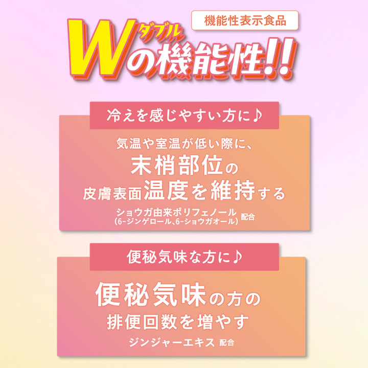 機能性表示食品　温活くるみ