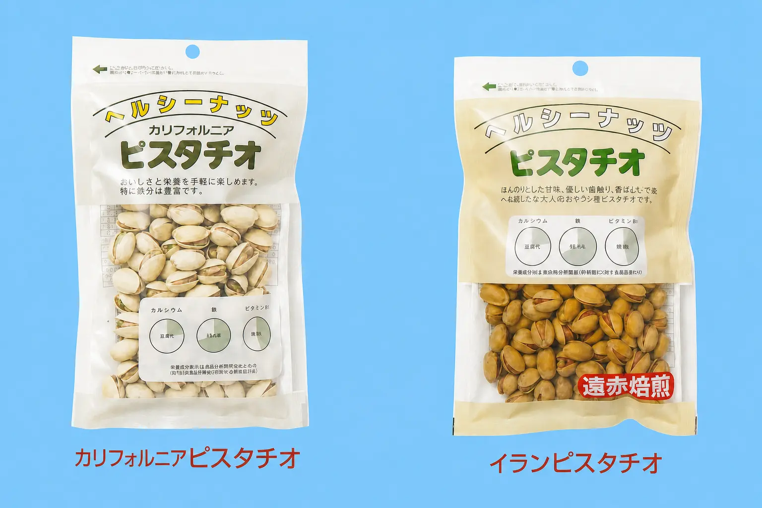 ヘルシーナッツシリーズ商品写真